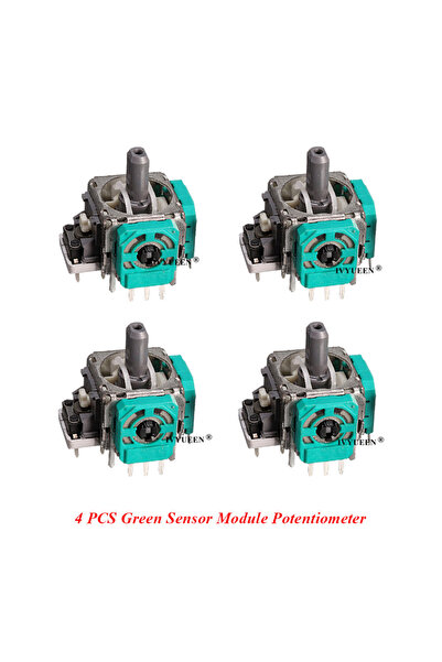 Choice6 4 PCS Green Module Joysticks Replacement for XBox One Series S X Core...
