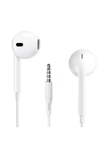 Choice1 White In-ear Wired Headphone Bass Stereo HD Mic Universal 3.5mm Jack ...