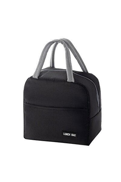 Choice1 E New Portable Lunch Box Bag Solid Color Thickened Thermal Insulation...