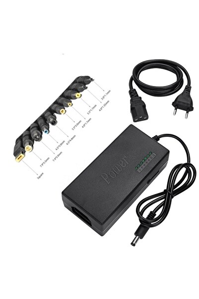 Choice1 96W 10 DC EU Cable 96W Universal Portable AC Laptop Power Adapter 12V...