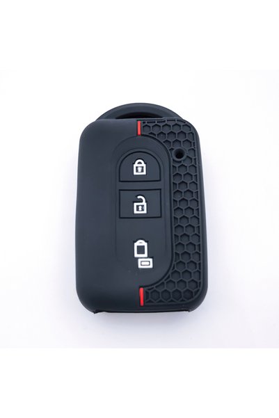 Choice غطاء مفتاح أسود لسيارة نيسان قاشقاي J10 تيدا ميكرا إكس-تريل NV200 نافا...