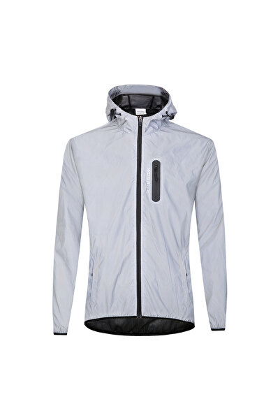 Choice EU L (ASIA XL) BL210 Hooded Jacket WOSAWE Men's Fully Reflective Jacke...