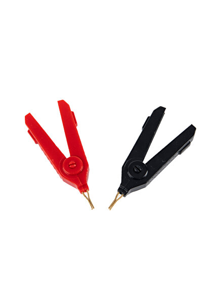 Choice 2pcs LCR-Plated Copper Alligator Clip Kelvin Four Clip Duckbill Clips ...