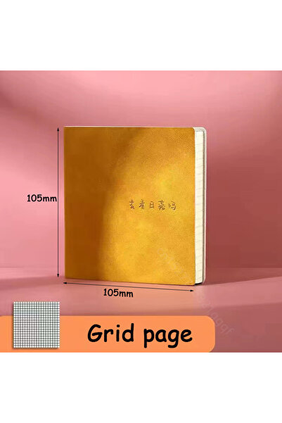 Choice Yellow Grid Square Notebook And Journal Mini Notepad Diary Agenda Plan...