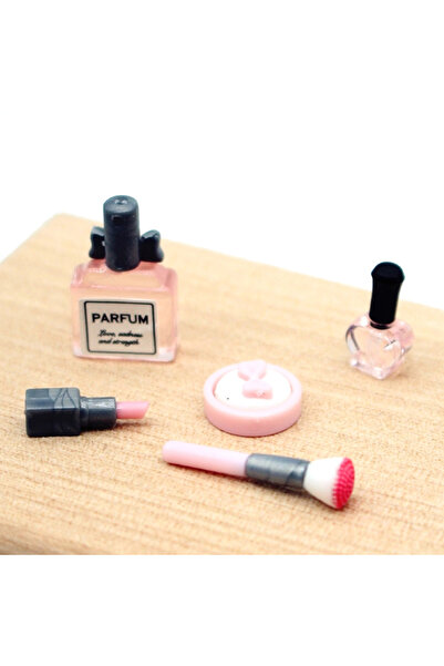 Choice B 1Set 1:12 Dollhouse Miniature Cosmetic Lipstick Pressed Powder Perfu...