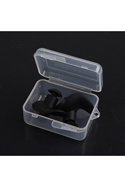 Choice Black Durable Earplugs Classic Delicate Texture 1 Pair Waterproof Soft...
