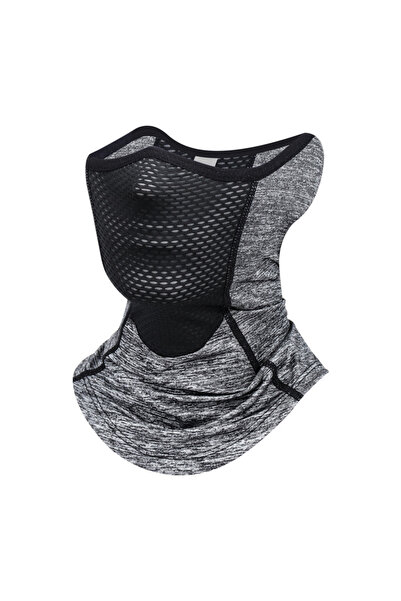choice2 Heather gray Summer Neck Gaiter UV Protection Cycling Hiking Face Mas...