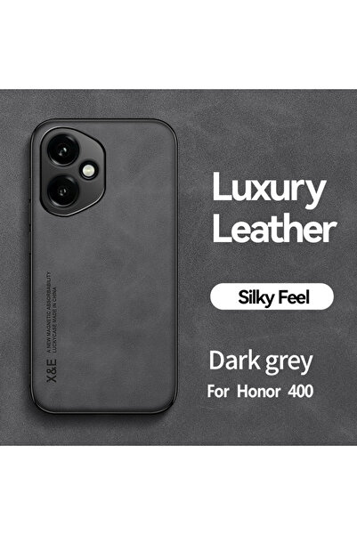 Choice28 جراب HONOR 400 رمادي داكن مقاوم للصدمات لهاتف هونر 400 300 200 100 ب...
