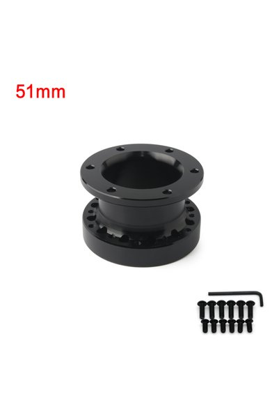 Choice1 FXP-DG51 Universal Steering Wheel Hub Spacer 12/51/76/101 mm Steering...