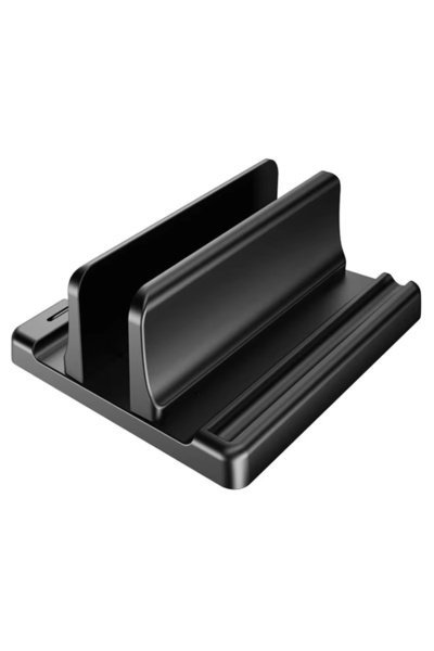 Choice Black Single slot 4 in 1 Office Laptop Stand Vertical Save Desktop Spa...