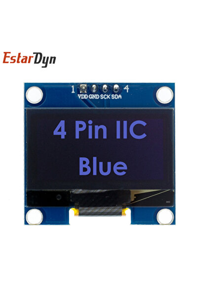 Choice 4Pin IIC-Blue RoHS 1.3 inch OLED Module White/Blue SPI/IIC I2C Communi...