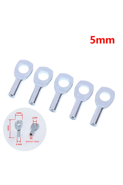 choice2 A1 5Pcs Gym Cable Steel Wire Rope Accessories Cable Machine Fitness E...