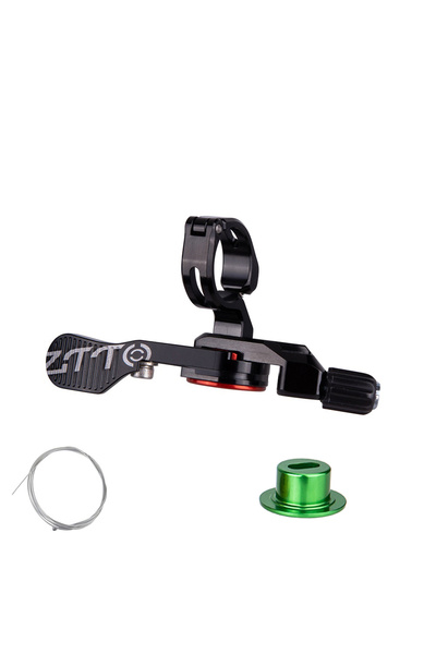 ZTTO green MTB Dropper Seat Post Lever Bicycle Adjustable Seatpost Remote Con...