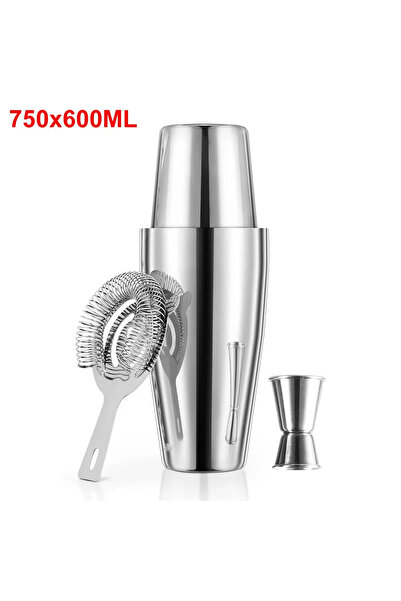 Choice1 750x600-4 قطع 4/5 قطع مجموعة شاكر كوكتيل بوسطن احترافية خلاط كوكتيل م...