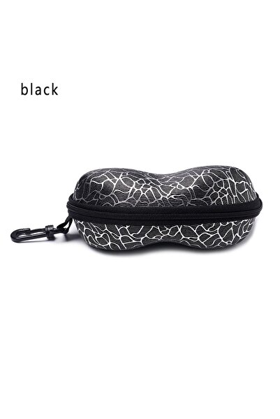 Choice black Hot Sunglasses Box Eyewear Box Stone Pattern Zipper Closure Simp...