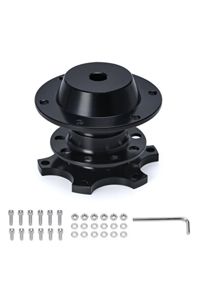 Choice black New Steering Wheel Quick Release snap off hub adapter Steering W...