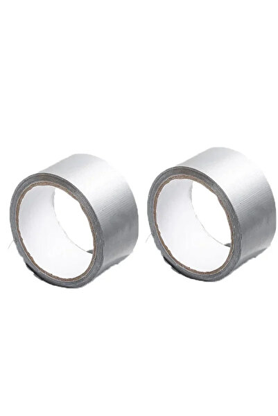 Choice1 50mm 10M 2pc 10m Thick Industrial Tape (Silver-Gray) - Single-Sided, ...