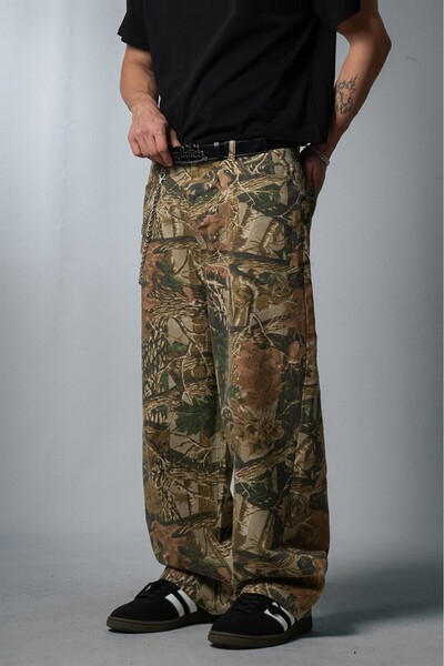Crupt Studio Real Tree Super Baggy Erkek Pantolon