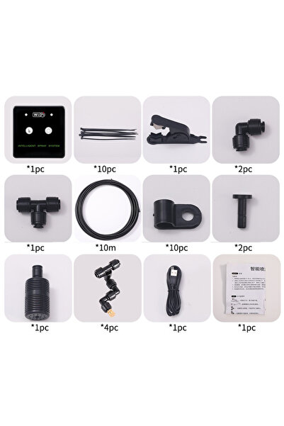 choice2 10 m 4 nozzle Rainforest Sprayer WiFi Control Automatic Mist Rainfore...