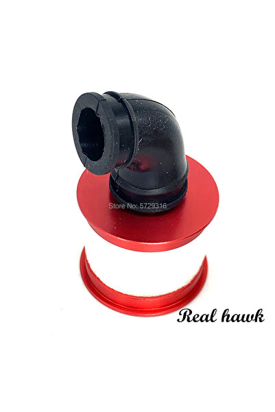 Choice4 Red 1pcs 1/10 RC Model Nitro Car spare parts Aluminum Air Filter HSP ...