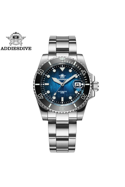 Choice Blue ADDIESDIVE Hot Selling Men's Automatic Watch Sapphire Glass 200m ...