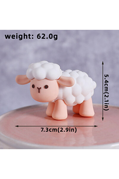 Choice10 1PCS Farm Animal Birthday Theme Cake Dolls Kids Birthday Cake Decora...