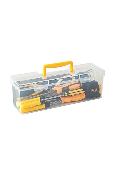 Choice1 1pc white 1/7pcs Tool Parts Storage Box , Multi-Compartment Transpare...
