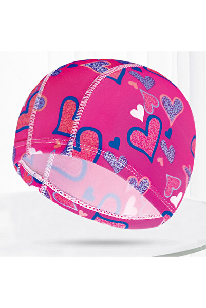 Choice 31 Men Women Fabric Swimming Caps Multi Colors Patterns Printed Swim P...