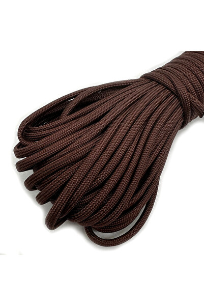 Choice 5Meters Dark Brown012 550 Paracord 7 Cores Cord Dia. 4mm For Outdoor C...