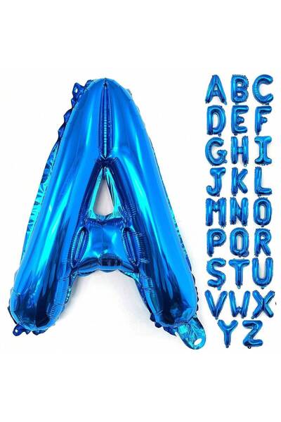 Choice A 40inch Blue 40Inch Letter Balloon Big Huge Foil Helium for Birthday ...