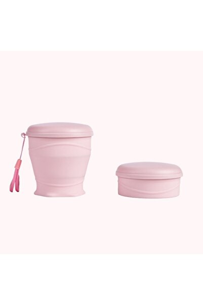 choice2 pink 180ML 180ml Foldable Water Cup, Silicone Foldable Travel Cup - S...