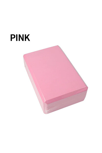 Choice Pink 1PCYoga Building Blocks Cubes Pilates Bricks Reinforcement Mats S...