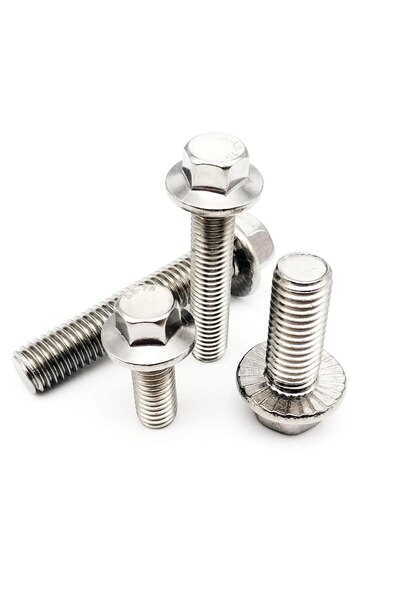 Choice7 5 قطع M8x25mm 2/5/10 قطع براغي برأس شفة سداسية مع غطاء غسالة مسنن M5 ...