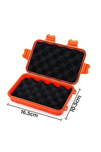 Choice L-Orange S/L/XXL Size Outdoor Plastic Waterproof Sealed Survival Box C...