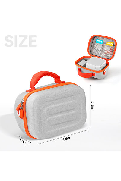 choice2 APWIKOGER Grey Bag Hard EVA Case For Yoto Player 3rd Gen Portable Sto...