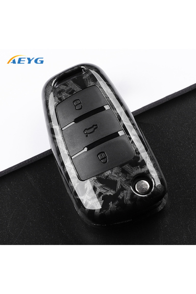 Choice5 FCالكربون ABS ألياف الكربون حافظة مفاتيح السيارة لأودي A1 A3 A4 8P 8L...