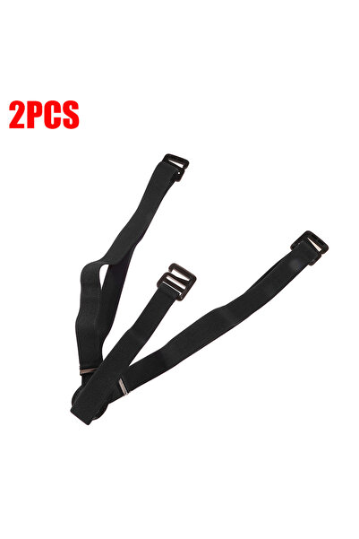 Choice7 Black-2pcs 2.5cm Width Men's Suspenders New Creative 3 Hooks Suspende...