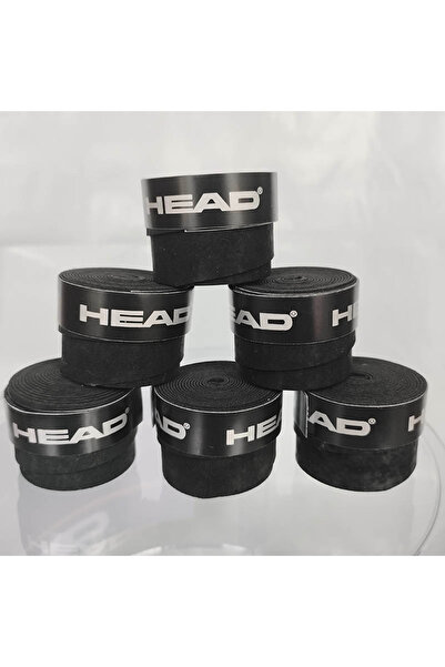 Choice dry black 6 Pieces Original HEAD Overgrip Anti Slip Tennis Racket Swea...