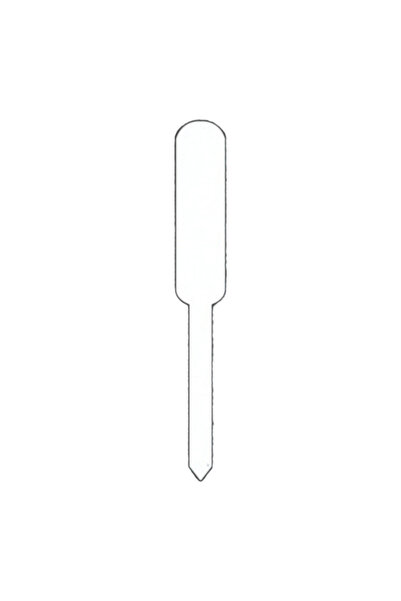 Choice6 White 100pcs Waterproof Garden Plant Label Plastic Thickening Mark Fl...