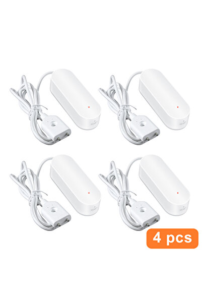 choice2 4 قطع من أجهزة إنذار المياه Ewelink Zigbee 3.0، كاشف تسرب المياه، نظا...