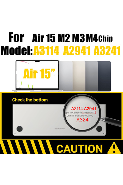 Choice Air15 M4 M3 M2 Ultra-Thin Touchpad Film for MacBook Pro/Air | Anti-Scr...