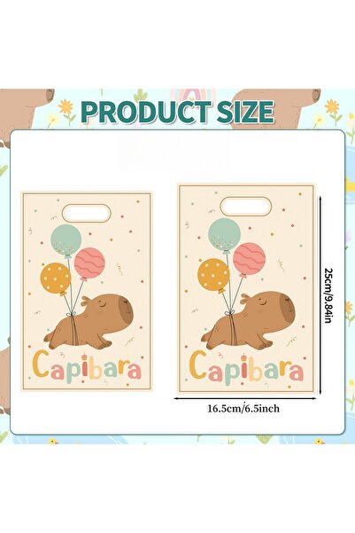 Choice1 20pcs style A Capybara Gift Bag Capybara Party Decoration Capybara Gi...