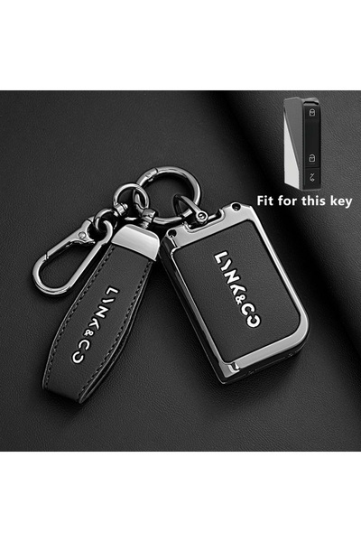 Choice1 for Lynk co 08 Style 6-Black Zinc Alloy Car Key Case for LYNK&CO 08 L...