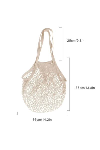 Choice Long-style G249A 1/2pcs Cotton String Shopping Tote Bags Fruit Vegetab...