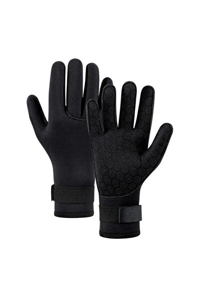 Choice L BLACK 3mm Scuba Diving Surfing Gloves Wetsuit Gloves Thermal Anti Sl...