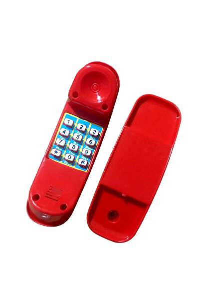 Choice RED Swing Set Phone Toys Outdoor Equipment Pretend Play Numeric Key Te...
