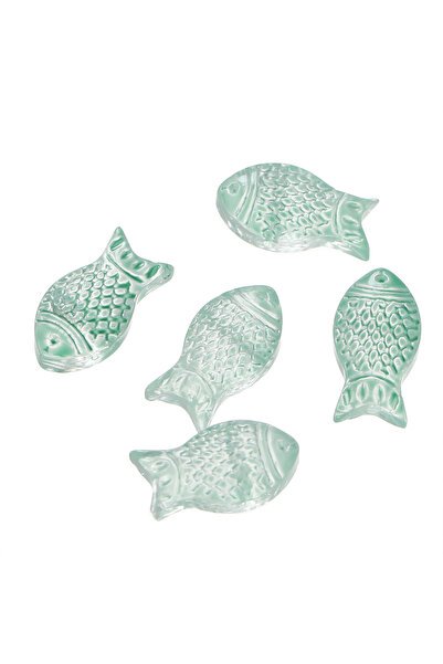 Choice5 10pcs Jelly green 10pcs/lot Gradual Small Goldfish Glass Beads Crysta...