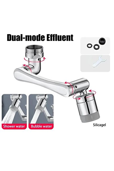 Choice 2 Mode 1080°Swivel Faucet Extender Sink Water Faucet Aerator Extension...