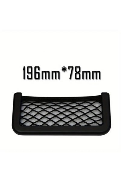 Choice1 L Car Storage Bag Nets Adhesive Auto Seat Organizer Door Side Net Poc...