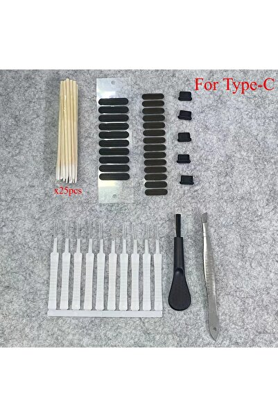 Choice1 66Pcs for Type-C 66Pcs Phone Cleaning Tool Kit, Dust Remover Brush fo...